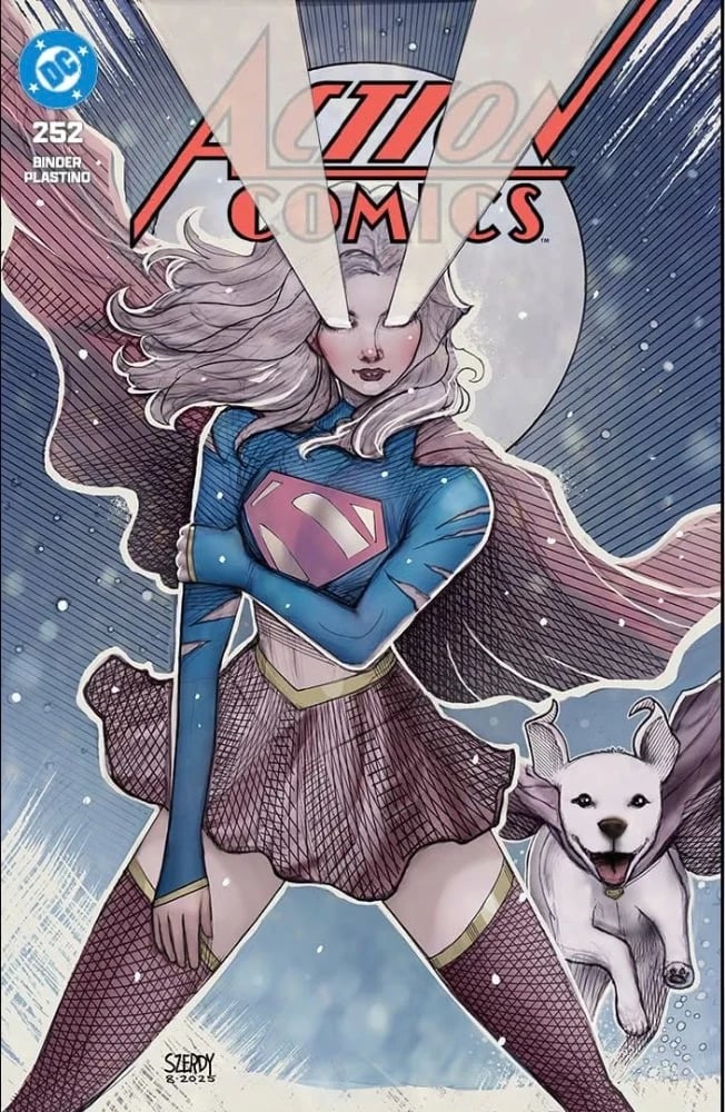 ACTION COMICS REPRINT #252 Cover art by Nathan Szerdy