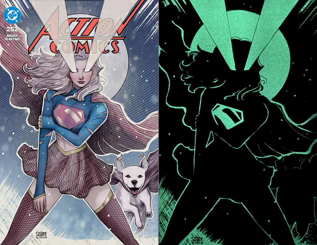 ACTION COMICS REPRINT #252 Cover art by Nathan Szerdy