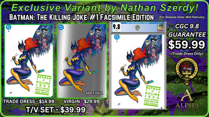 Batman: The Killing Joke #1 Facsimile - Nathan Szerdy