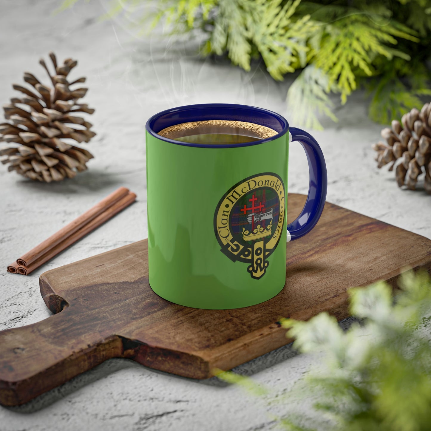 Clan McDonald Comics Coffee Mug - Green