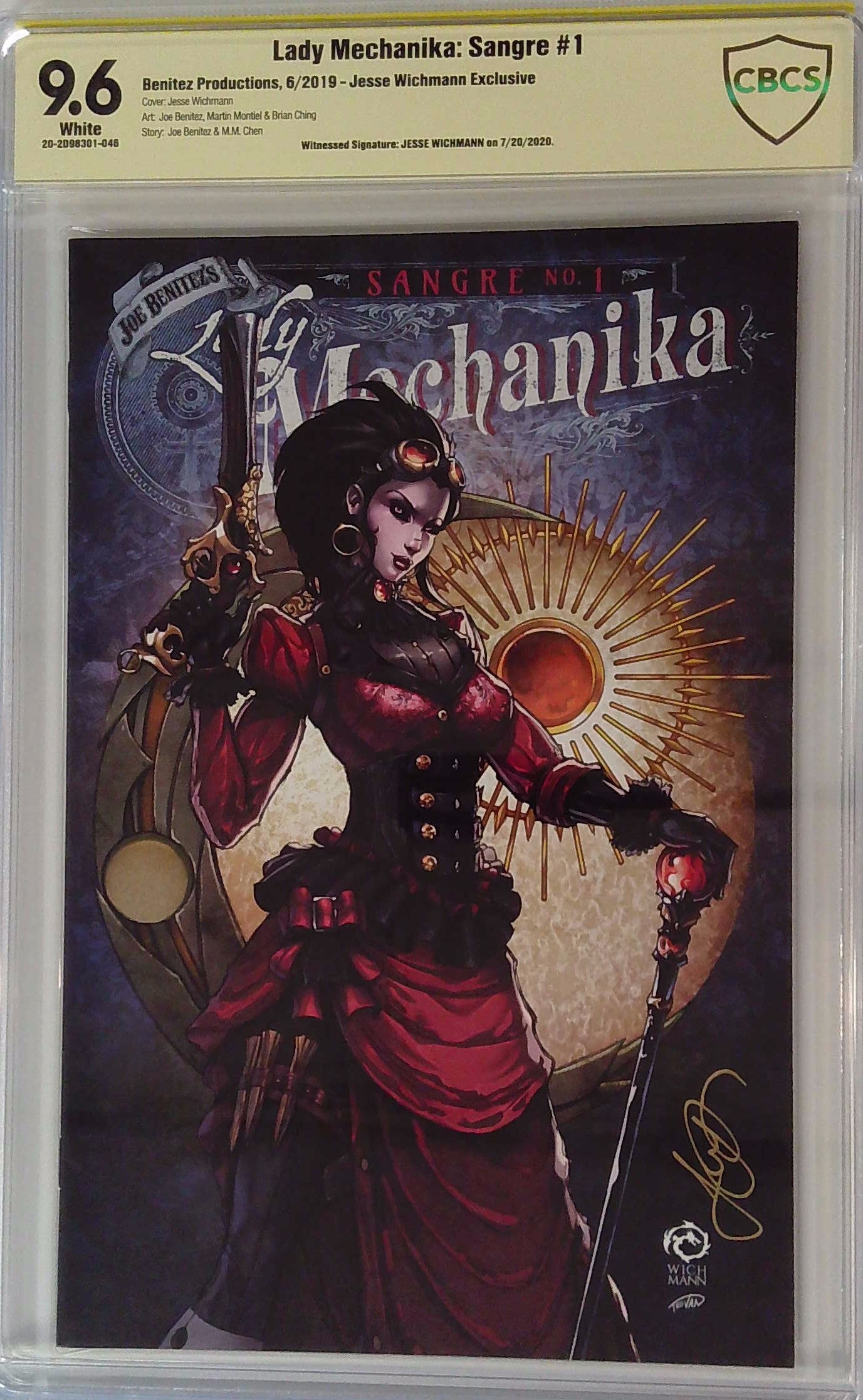 Lady Mechanika: Sangre #1 9.6 CBCS Yellow Label