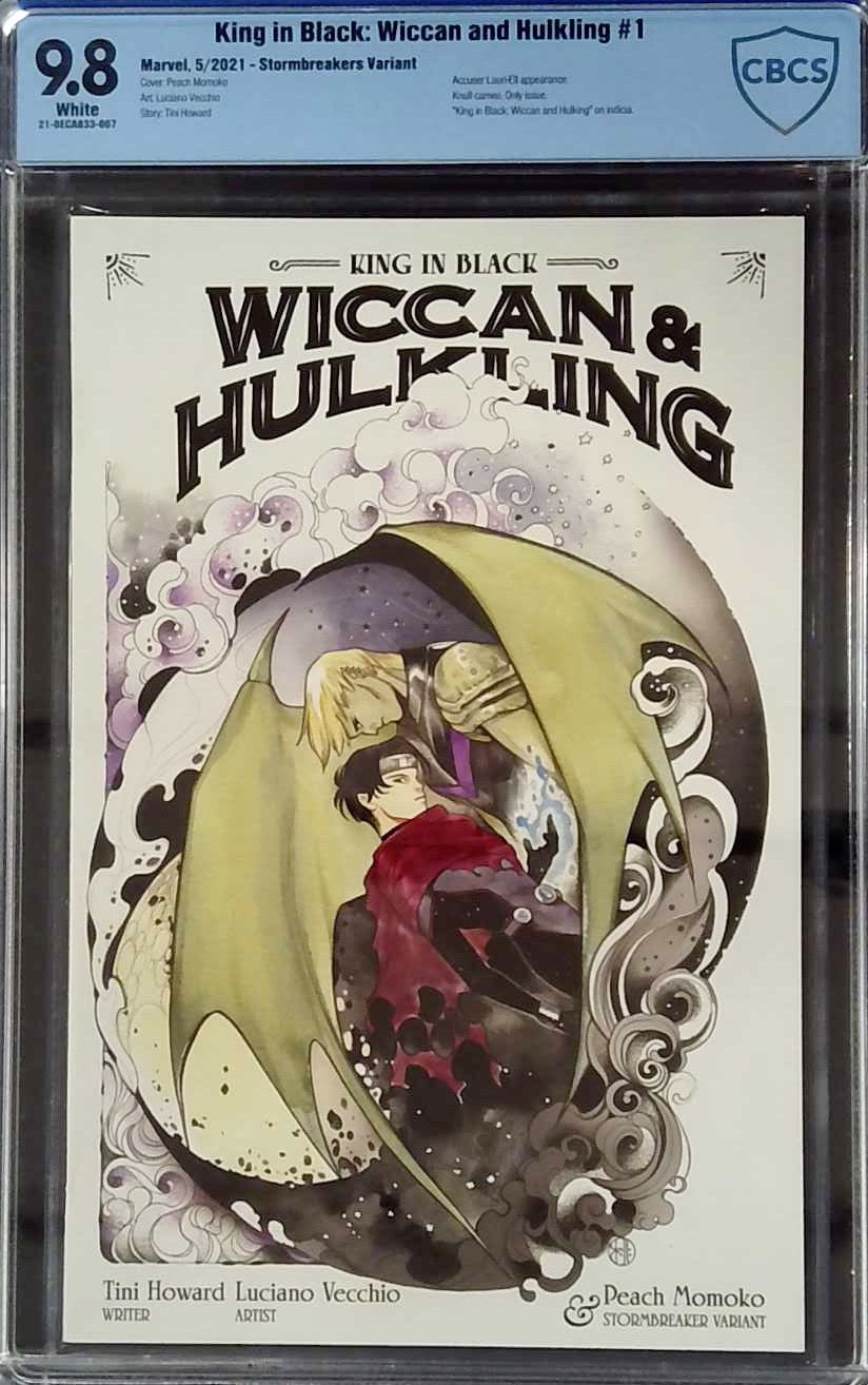 King In Black: Wiccan and Hulking #1 Stormbreakers Variant CBCS 9.8 Blue Label