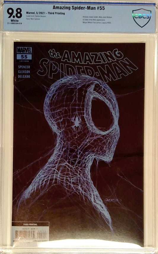 Amazing Spider-Man #55 Third Printing 9.8 CBCS Blue Label