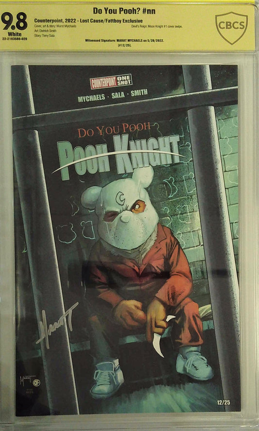 Do You Pooh? #nn Pooh Knight CBCS 9.8 Yellow Label Marat Mychaels