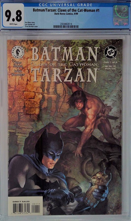 Batman/Tarzan: Claws of the Cat-Woman #1 CGC 9.8 Blue Label