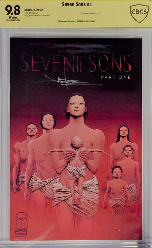 Seven Sons #1 CBCS 9.8 Yellow Label Jae Lee