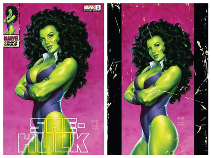 She Hulk #1 Joe Jusko Exclusive Variants