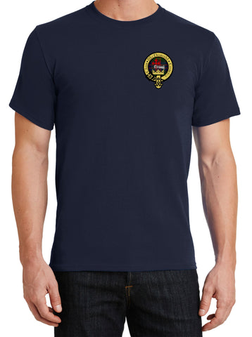 Clan McDonald T-Shirt Navy Blue