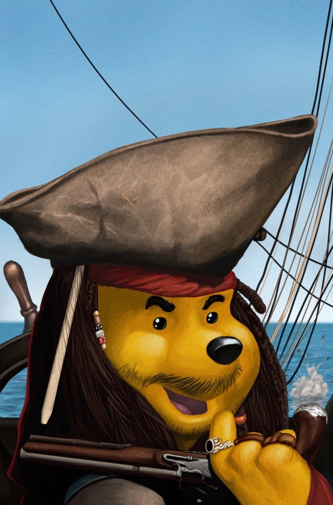 DO YOU POOH "THE POOHRATES OF THE CARIBBEAN"!!