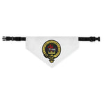 Clan McDonald Comics Pet Bandana Collar - White