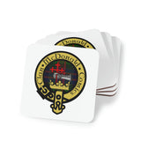 Clan McDonald Comics Coasters - White