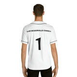 Clan McDonald Comics Men's Baseball Jersey - White