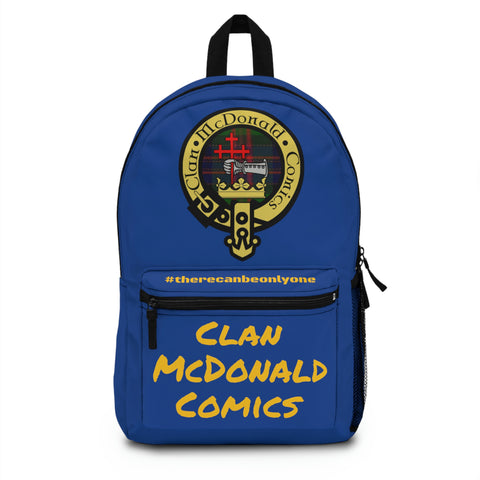 Clan McDonald Comics Backpack - Royal Blue