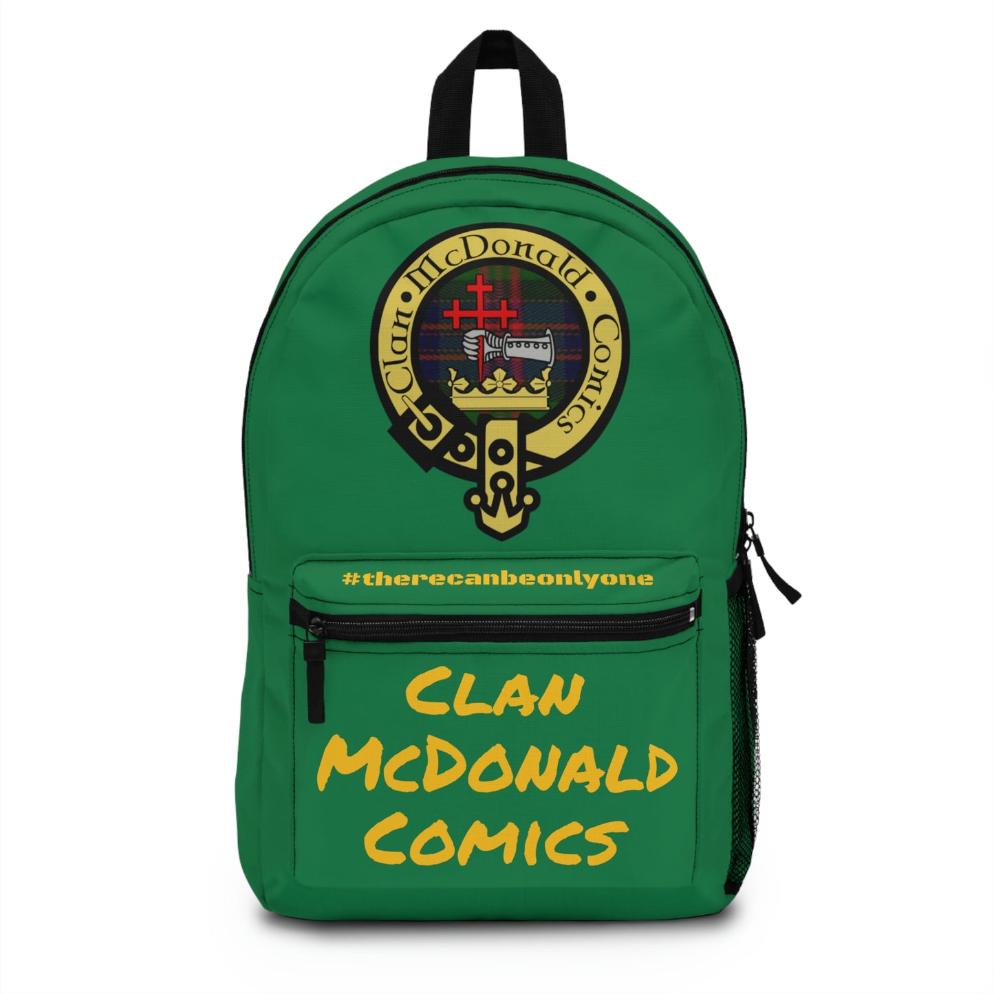Clan McDonald Comics Backpack - Emerald Green