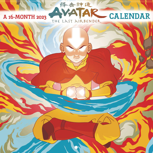 AVATAR THE LAST AIRBENDER 2023 WALL CALENDAR