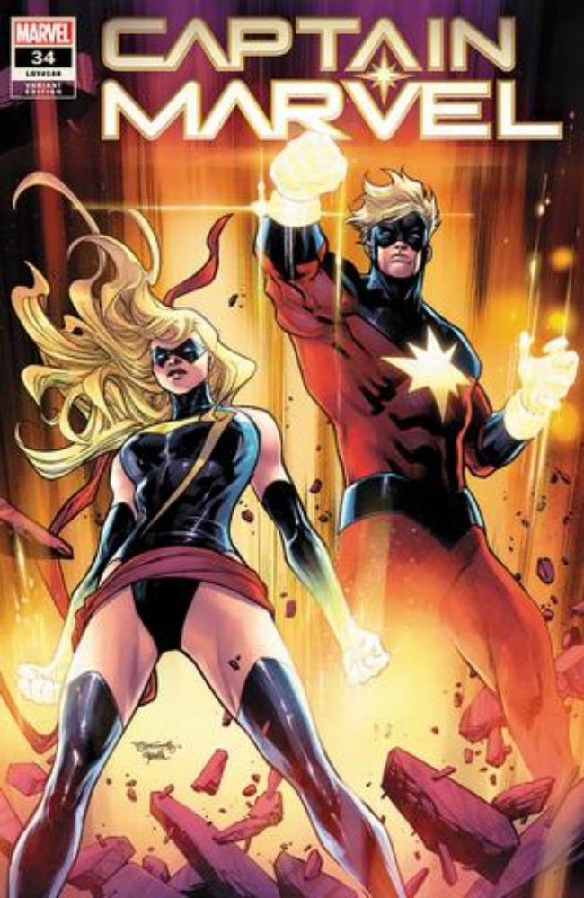 Captain Marvel #34E Segovia Variant