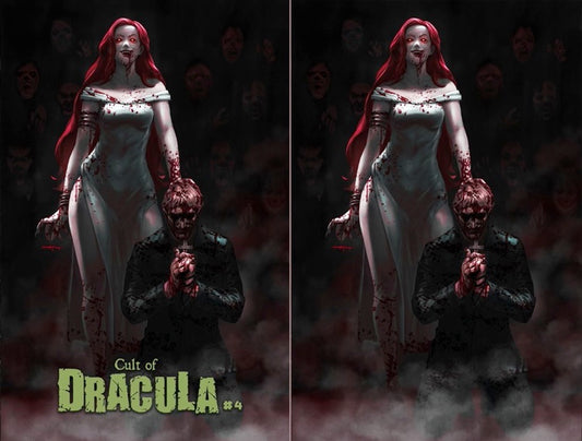 Cult of Dracula #4 Santa Fung Variant Set