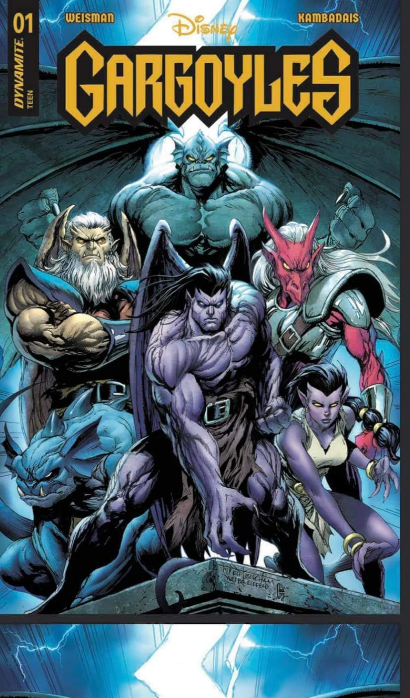 Gargoyles 1 Tyler Kirkham Exclusive Cover Clan Mcdonald Comics 0128