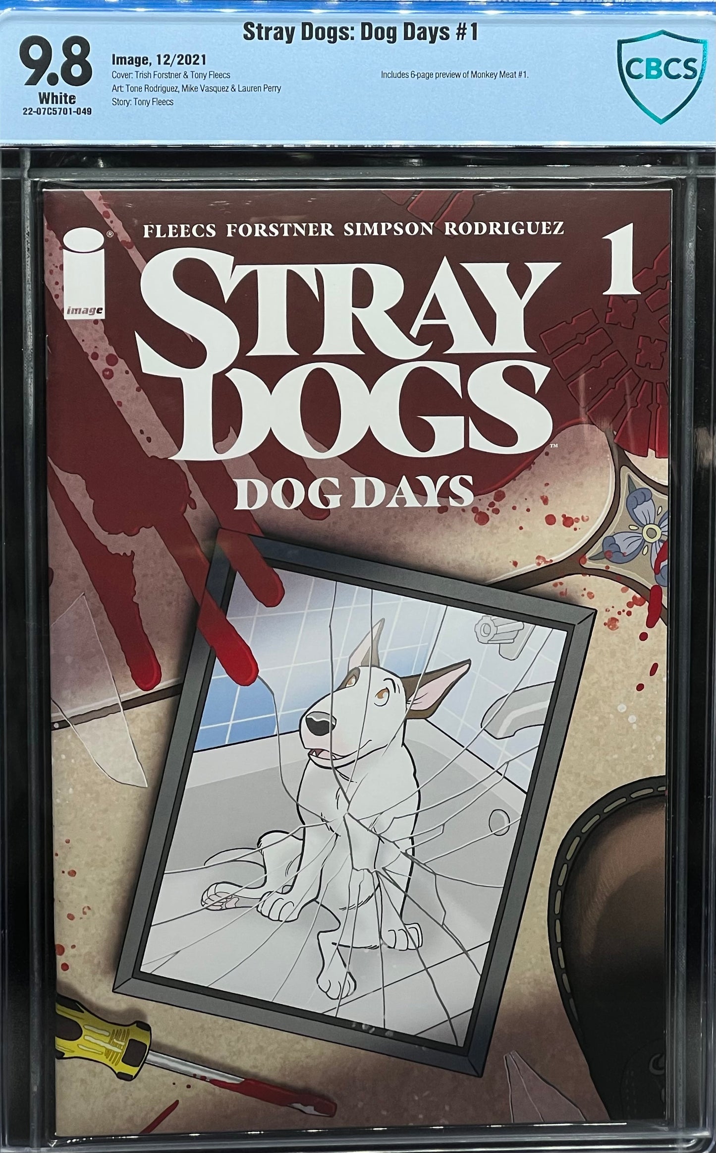 Stray Dogs: Dog Days #1 CBCS 9.8 Blue Label