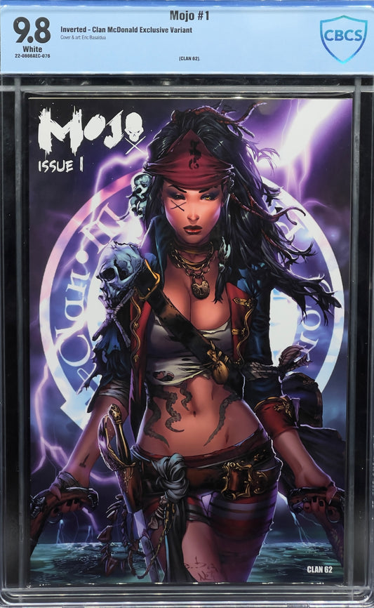 Mojo #1 Clan McDonald Exclusive Variant CBCS 9.8 Blue Label