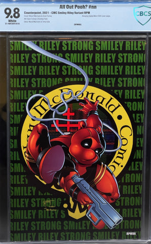 All Out Pooh? #nn CMC Smiley Riley Variant RPM CBCS 9.8 Blue Label