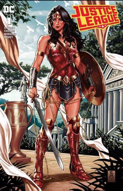Justice League #1 Mark Brooks Trade Dress Variant