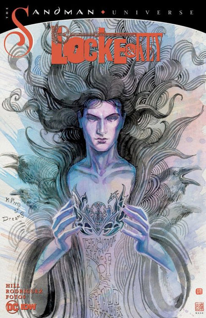 Locke & Key/Sandman #1 David Mack Variant Trade Dress and Virgin Set w/COA