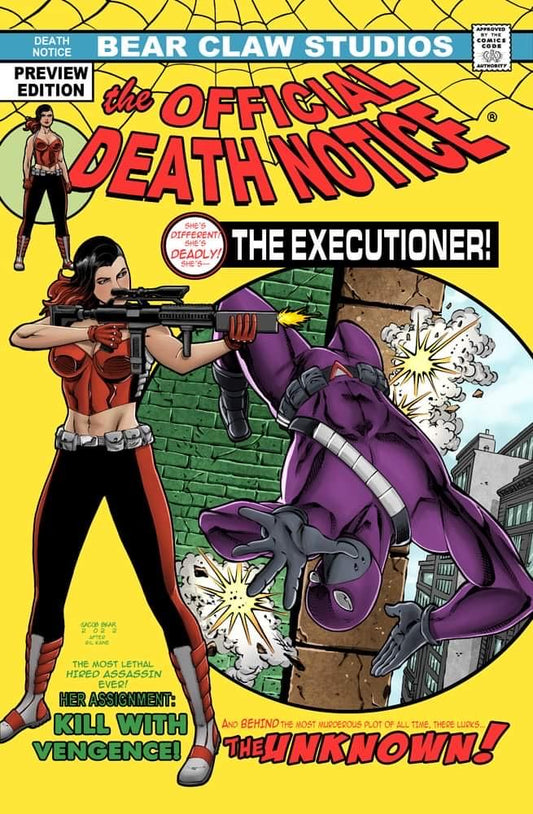 Death Notice Preview Edition Amazing Spider-Man #129 Gil Kane Punisher Homage Variant Cover by Jacob Bear