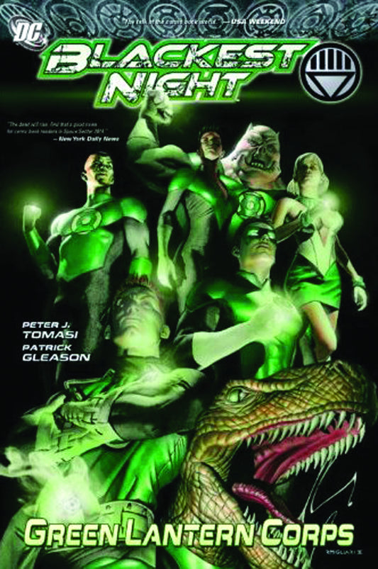 BLACKEST NIGHT GREEN LANTERN CORPS HC