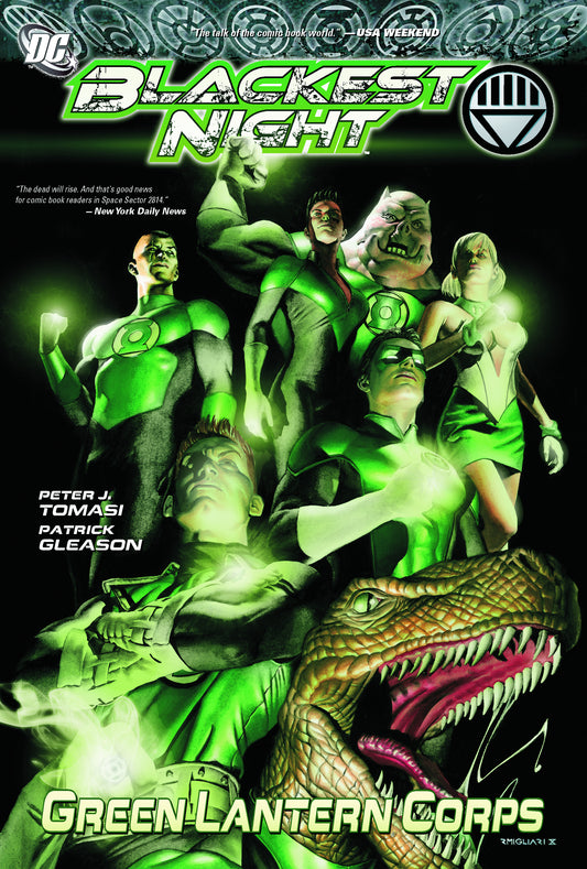 BLACKEST NIGHT GREEN LANTERN CORPS TP