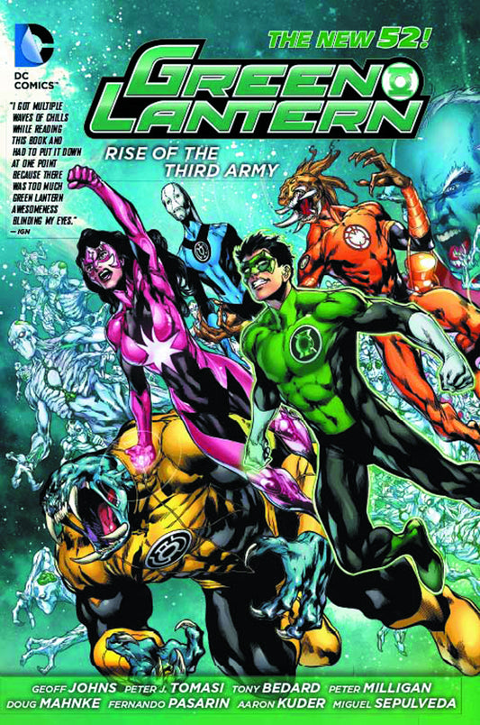 GREEN LANTERN RISE OF THE THIRD ARMY HC (N52)