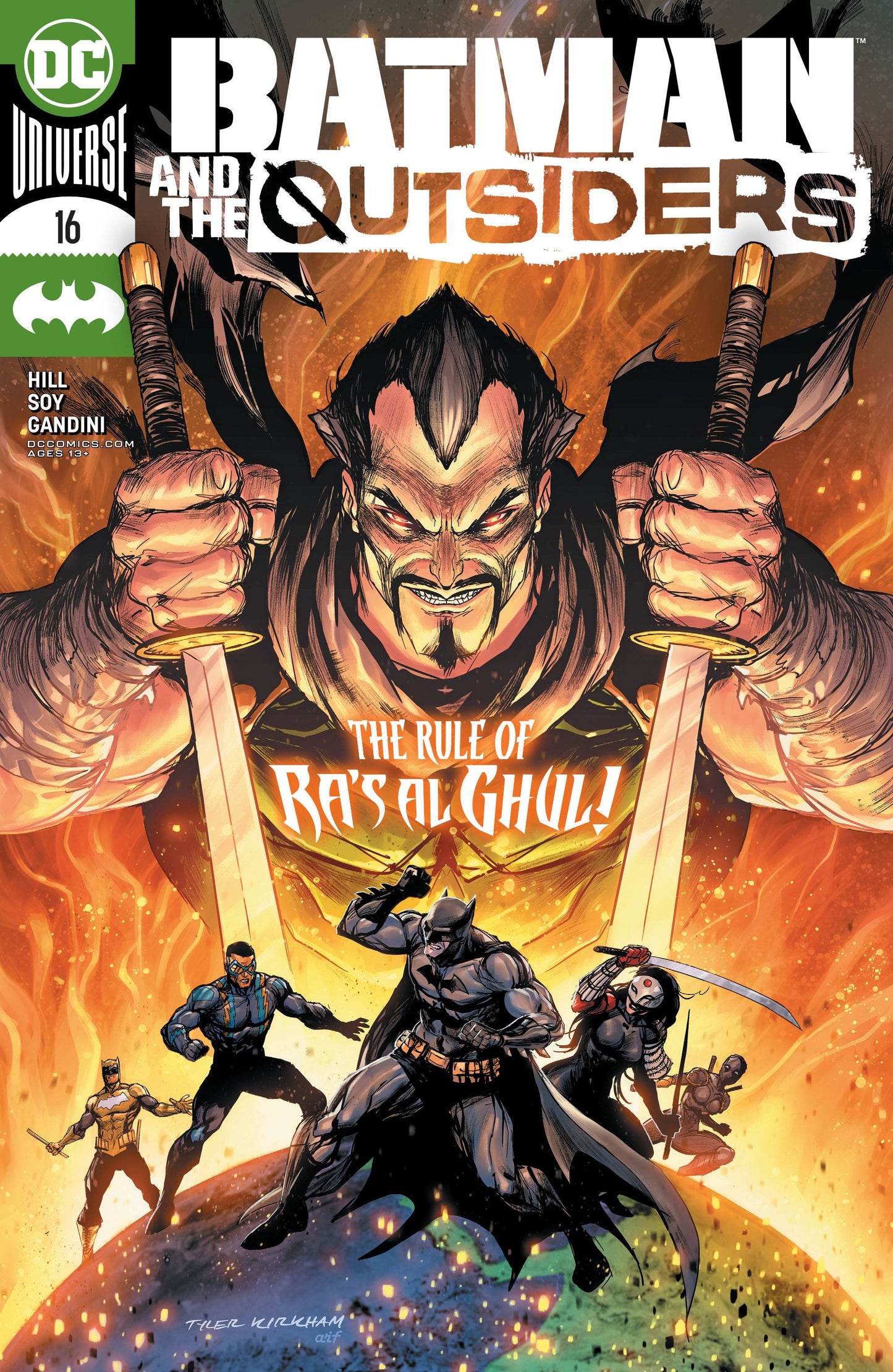BATMAN AND THE OUTSIDERS #16