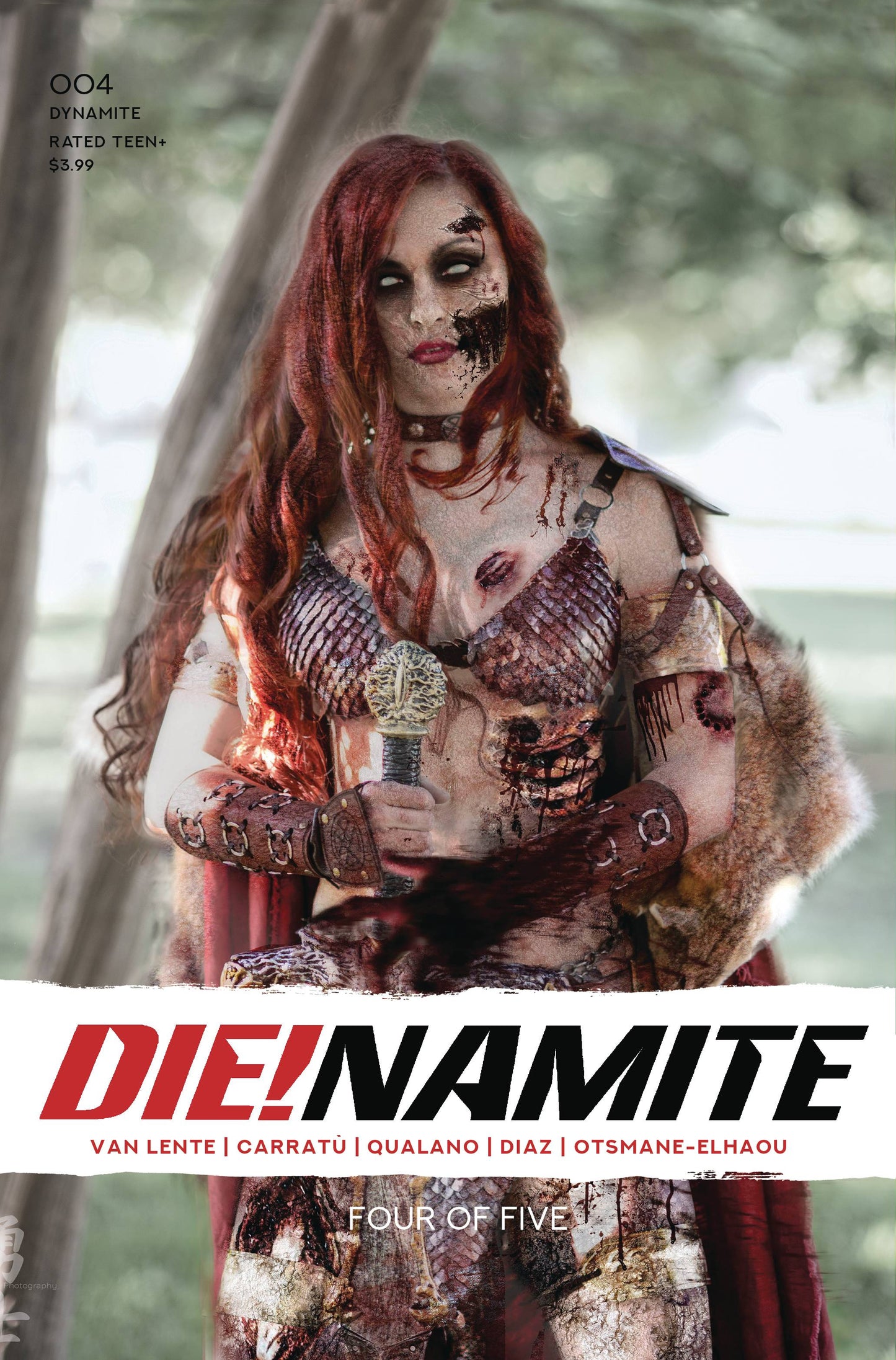 DIE!NAMITE #4 CVR G POLSON ZOMBIE COSPLAY FOC BONUS