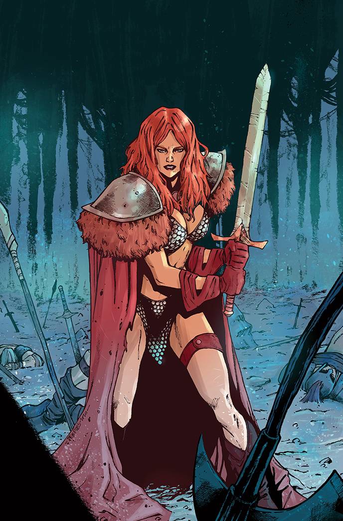 RED SONJA #26 15 COPY PEEPLES VIRGIN INCV