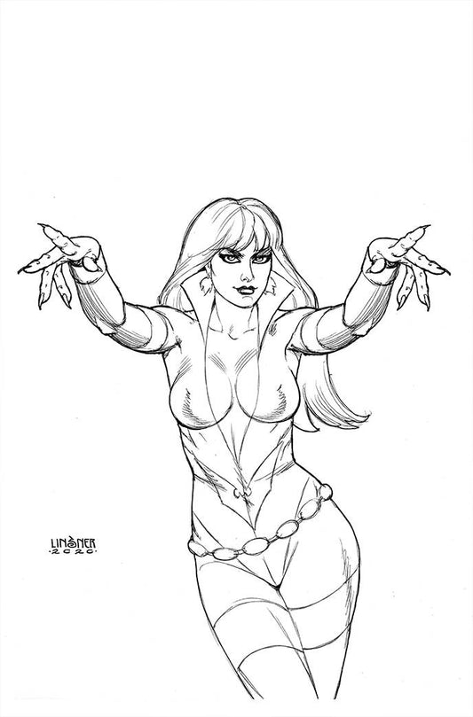 VAMPIRELLA DARK POWERS #5 30 COPY LINSNER B&W VIRGIN INCV