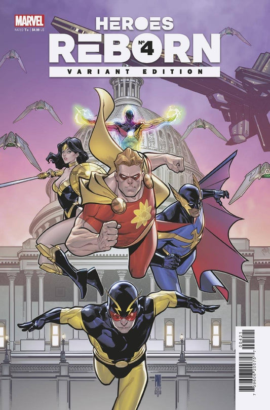 HEROES REBORN #4 (OF 7) MEDINA SQUADRON SUPREME VAR