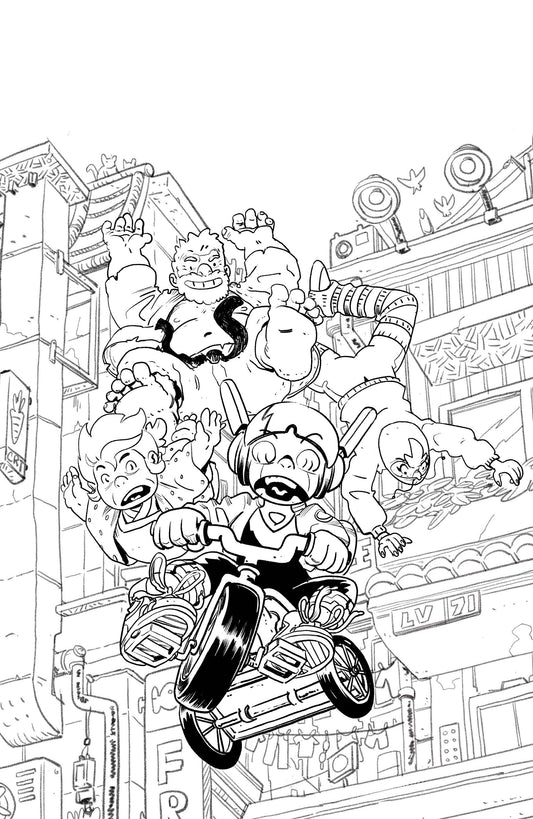 SKYBOUND X #2 CVR E 10 COPY INCV B&W VUONG & KNIIVILA (MR)