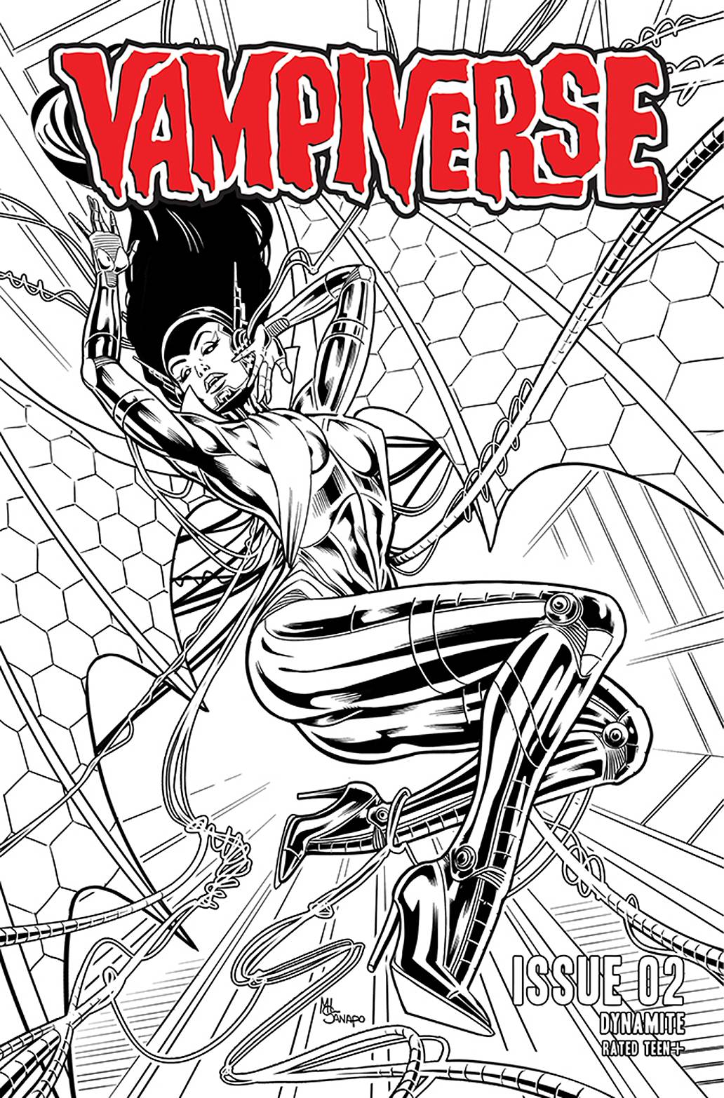 VAMPIVERSE #2 CVR I 25 COPY INCV SANAPO LINE ART