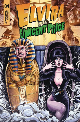 ELVIRA MEETS VINCENT PRICE #4 CVR B SAMU