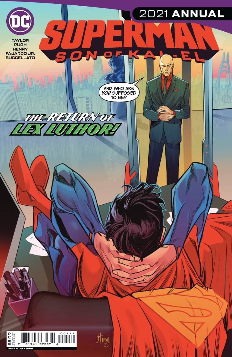 SUPERMAN SON OF KAL EL 2021 ANNUAL #1 CVR A TIMMS