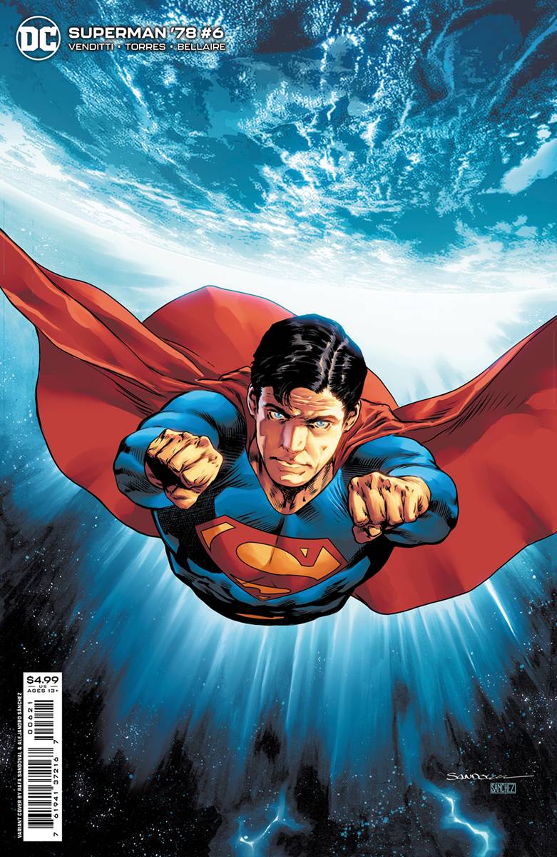 SUPERMAN 78 #6 (OF 6) CVR B SANDOVAL CARDSTOCK VAR