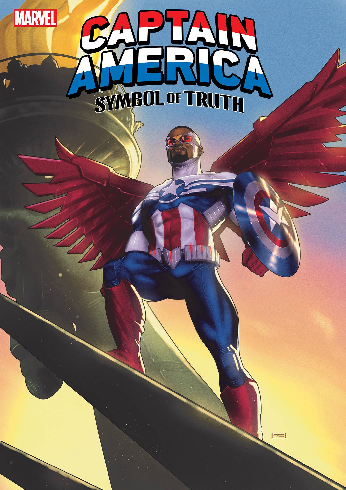 CAPTAIN AMERICA SYMBOL OF TRUTH #1 25 COPY INCV CLARKE VAR