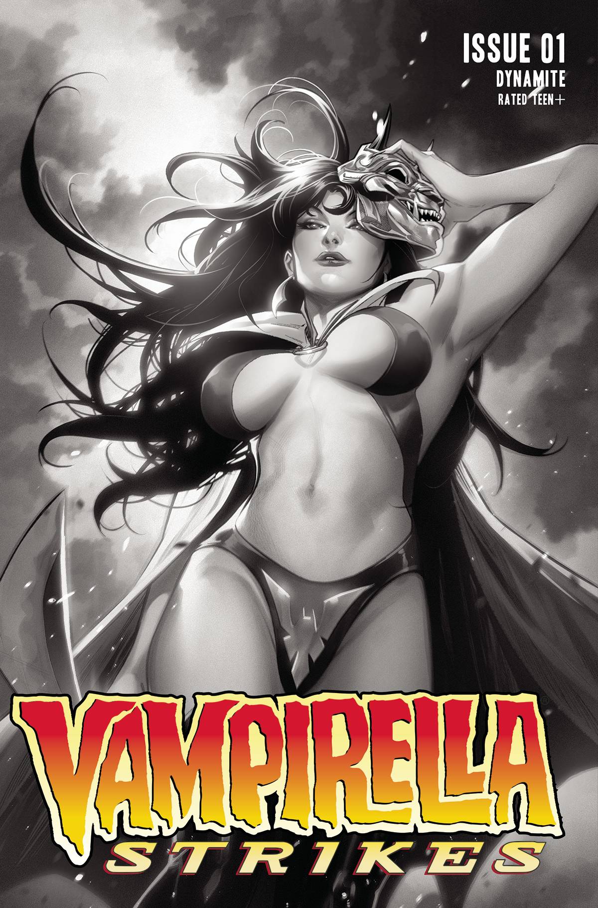 VAMPIRELLA STRIKES #1 CVR I 30 COPY INCV SEGOVIA B&W