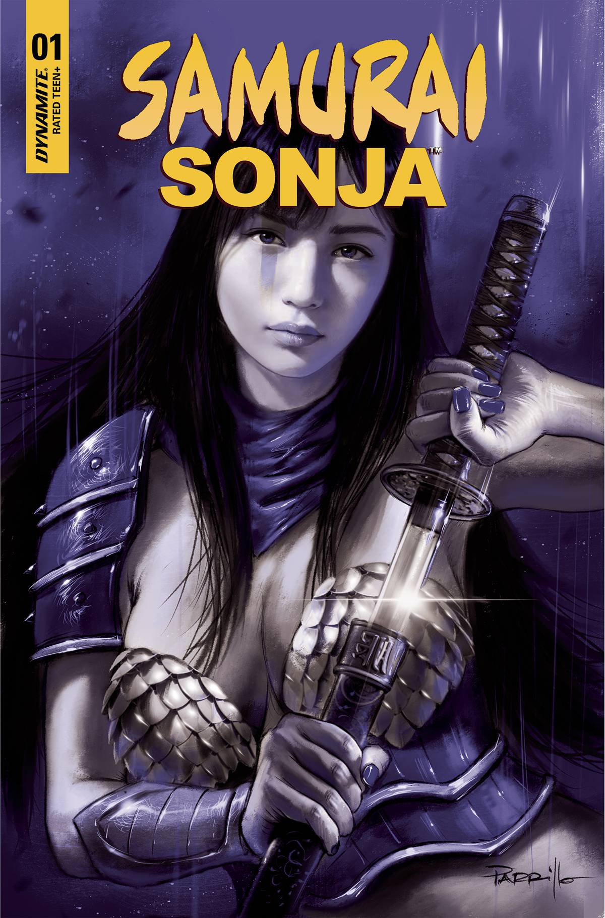 SAMURAI SONJA #1 CVR G 10 COPY INCV PARRILLO TINT