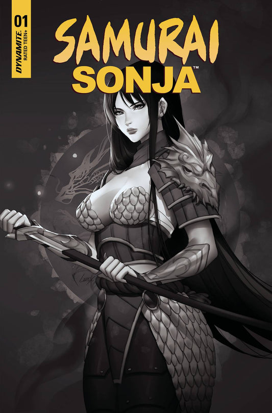 SAMURAI SONJA #1 CVR H 20 COPY INCV LEIRIX B&W