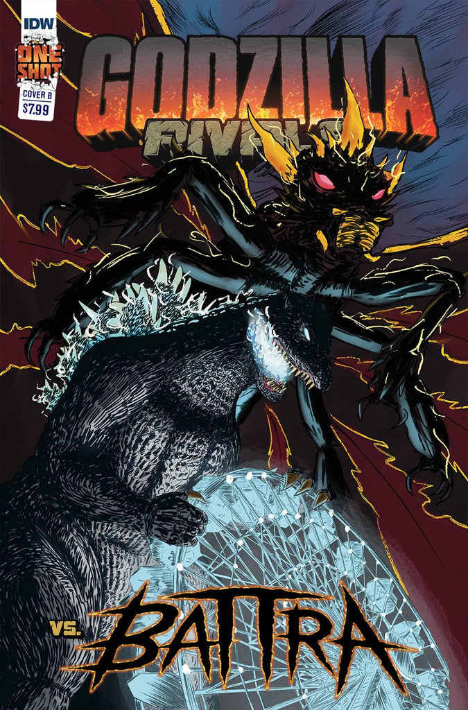 GODZILLA RIVALS VS BATTRA ONESHOT CVR B MARTINEZ – Clan McDonald