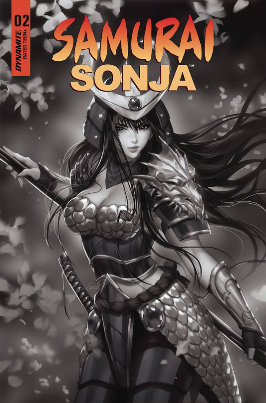 SAMURAI SONJA #2 CVR F 10 COPY INCV LEIRIX B&W