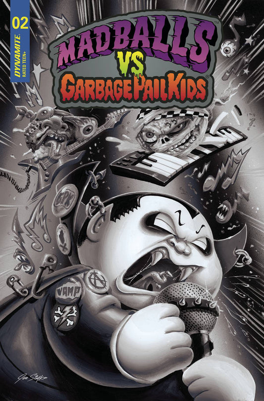 MADBALLS VS GARBAGE PAIL KIDS #2 CVR D 10 COPY INCV CROSBY B