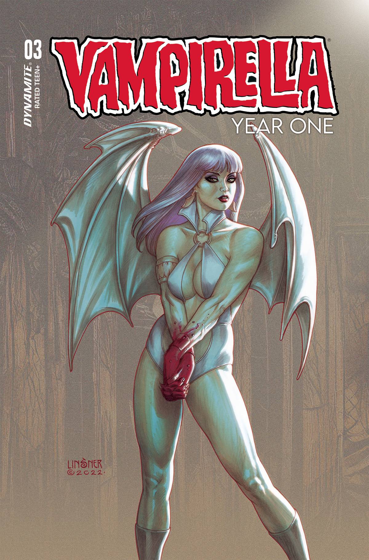 VAMPIRELLA YEAR ONE #3 CVR G 15 COPY INCV LINSNER ORIGINAL