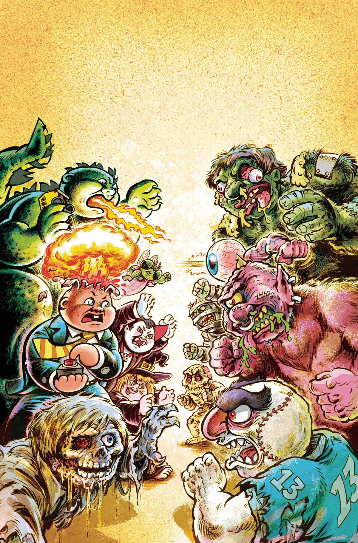 MADBALLS VS GARBAGE PAIL KIDS #1 CVR O 10 COPY FOC INCV CROS